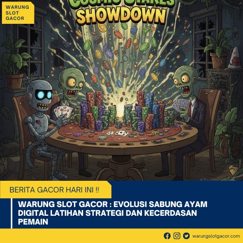 Warung Slot Gacor : Evolusi Sabung Ayam Digital Latihan Strategi dan Kecerdasan Pemain